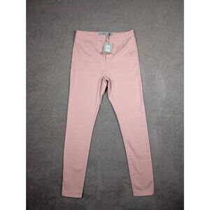 Denim & Co. Classic Women's Size 8 Waist Stretch Jeggings Pink NWT